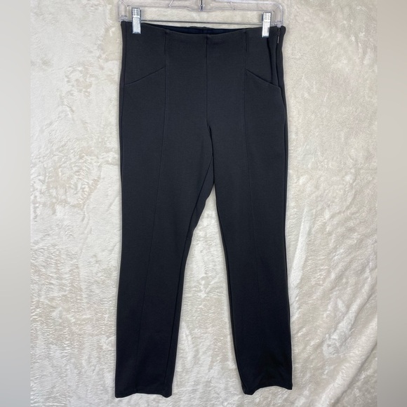 Athleta stellar stretch slacks with pockets side zip size 6P - Picture 1 of 10